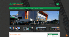 Desktop Screenshot of habjantransport.si